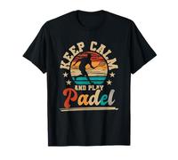 Keep Calm and play Padel Paddleball Padel Tennis Padel T-Shirt