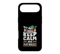 Keep Calm And Play Ukulele Tropical Beach Palm Tree Case for iPhone Air