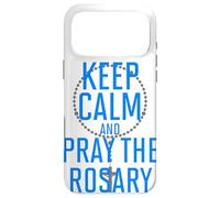 Keep Calm and Pray the Rosary Case for iPhone 17 Pro Max