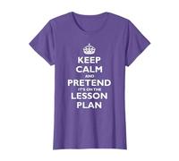 Keep Calm and Pretend It's on the Lesson Plan Teacher Shirt T-Shirt