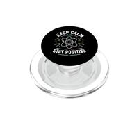 Keep Calm and Proton On Atom Science Physics PopSockets PopGrip for MagSafe
