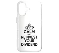 Keep Calm and Reinvest Your Dividend Motivational Case for iPhone 17