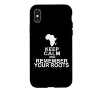 Keep Calm and Remember Your Roots Case for iPhone X/XS