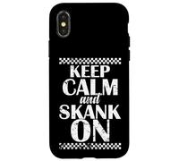 Keep Calm And Skank On Ska Case for iPhone X/XS