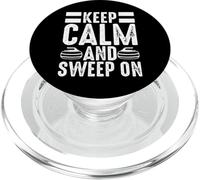 Keep Calm And Sweep On PopSockets PopGrip for MagSafe