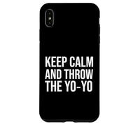 Keep Calm and Throw the YoYo Case for iPhone XS Max