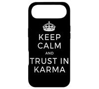 Keep Calm And Trust In Karma Yoga Love Meditation Karma Case for iPhone Air