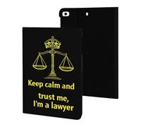 Keep Calm And Trust Me I Am A Lawyer Compatible with iPad Protective Case ipad Mini 1/2/3/4/5 (7.9in)