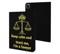 Keep Calm And Trust Me I Am A Lawyer Compatible with iPad Protective Case IPAD Pro 20/21/22(11in)