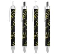 Keep Calm And Trust Me I Am A Lawyer Fashion Retractable Ballpointpen 0.5 Fine Writing Pens Black Ink Click Pen Office Supplies 4 PCS