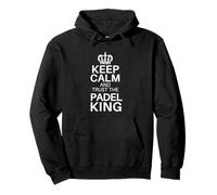 Keep Calm And Trust The Padel King Padel Player Sport Pullover Hoodie