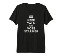 Keep Calm and Vote Keir Starmer Classic British Sayings Premium T-Shirt