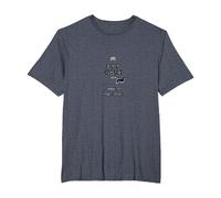 Keep Calm and Walk The Dog - Pet Lover's Motivational Art T-Shirt, Men's Big and Tall, Heather Blue, 4X Tall