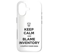 Keep Calm & Blame Inventory For Store Warehouse Employees Case for iPhone 17
