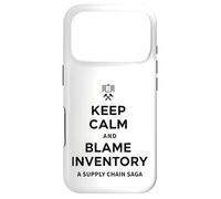 Keep Calm & Blame Inventory For Store Warehouse Employees Case for iPhone 17 Pro
