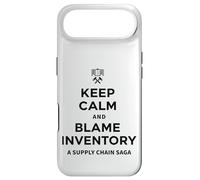 Keep Calm & Blame Inventory For Store Warehouse Employees Case for iPhone Air