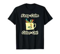 Keep Calm Coloring T-Shirt