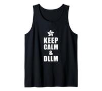 Keep Calm & DLLM Hong Kong Flag Cantonese Pun Tank Top