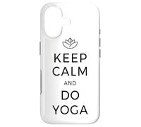 Keep Calm & Do Yoga Om Meditation Zen Mindfulness Mantra Case for iPhone 17