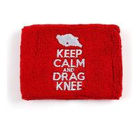 Keep Calm Drag Knee Brake Reservoir Cover by Reservoir Socks for Motorcycles, Sportbikes