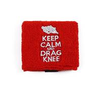 Keep Calm Drag Knee Rear Brake or Clutch Reservoir Cover by Reservoir Socks for Motorcycles, Sportbikes