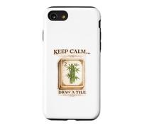 Keep Calm Draw A Tile Funny Mahjong Graphic Case for iPhone SE (2020) / 7/8