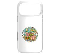 Keep Calm Drink Coffee Colorful Lifestyle Design Case for iPhone 17 Pro Max