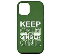 Keep Calm Ginger On Back If Lost Or Drunk Return To Friends Case for iPhone 12/12 Pro