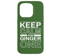 Keep Calm Ginger On Back If Lost Or Drunk Return To Friends Case for iPhone 15 Pro