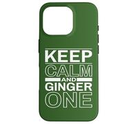 Keep Calm Ginger On Back If Lost Or Drunk Return To Friends Case for iPhone 16 Pro