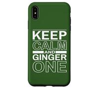Keep Calm Ginger On Back If Lost Or Drunk Return To Friends Case for iPhone XS Max
