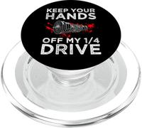 Keep Calm Hands Off My 1/4 Drive Aircraft Mechanic PopSockets PopGrip for MagSafe
