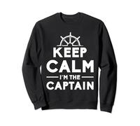 Keep Calm I Am The Captain Motive for a Captain Sweatshirt
