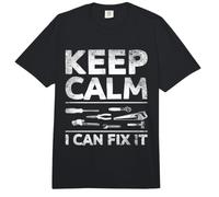 Keep Calm I Can Fix It Handyman Repair Worker Comfort Colors Adult Heavyweight T-Shirt
