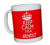 KEEP CALM I'M A ARCHITECT (RED) MUG
