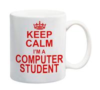 Keep Calm I'm A Computer Science Student Red Mug Gift Present University