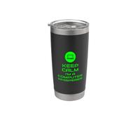 Keep Calm I'm A Computer Whisperer Tech Support PC Repair Stainless Steel Insulated Tumbler