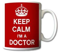Keep Calm I'm A Doctor Mug Cup Gift Retro