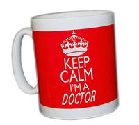 KEEP CALM I'M A DOCTOR (RED) MUG
