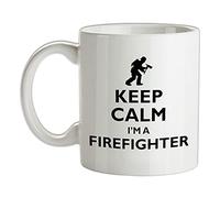 Keep Calm I'm A Firefighter - 10oz - Ceramic Mug for Coffee/Tea
