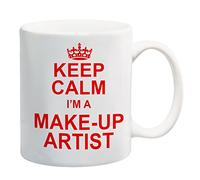 Keep Calm I'm A Make-up Artist Red Mug Gift Present Beauty