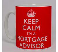 Keep Calm I'm A Mortgage Advisor Ceramic Mug Funny Gift