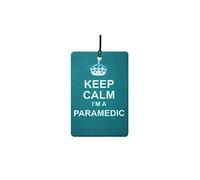 Keep Calm I'm A Paramedic Car Air Freshener (Fun Birthday/Xmas Christmas Stocking Filler/Secret Santa/Novelty Scented Gift)