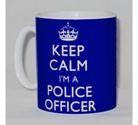Keep Calm I'm A Police Officer Ceramic Mug Funny PC Policeman Policewoman Gift