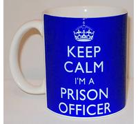 Keep Calm I'm A Prison Officer Ceramic Mug Funny Birthday Gift