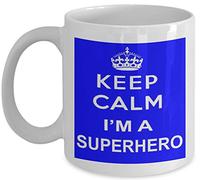 Keep Calm I'm A Superhero Gift Mug