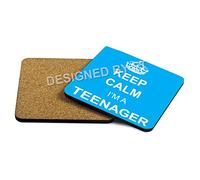 Keep Calm I'm a Teenager Coaster (Blue) By FT.