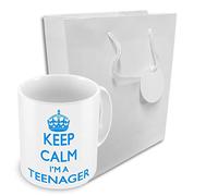 Keep Calm I'm A Teenager Gift Mug - Blue