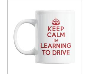 Keep Calm I'm Learning to Drive Mug Gift Present Learner Driving Lessons