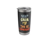 Keep Calm I'm The DJ Tonight Stainless Steel Insulated Tumbler